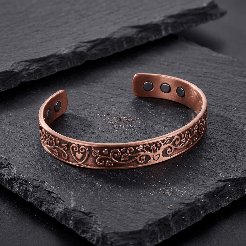 Bio Magnetic Love Tree Ladies Pure Copper Bracelet - Karoo Earth