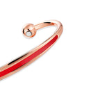 Bio Magnetic Red Stripe Pure Copper Bracelet - Karoo Earth