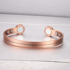 Bio Magnetic Thin Line Pure Copper Bracelet - Karoo Earth