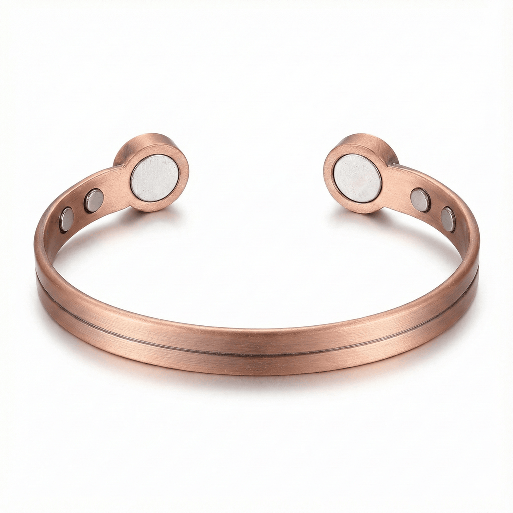 Bio Magnetic Thin Line Pure Copper Bracelet - Karoo Earth