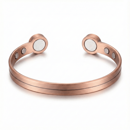 Bio Magnetic Thin Line Pure Copper Bracelet - Karoo Earth