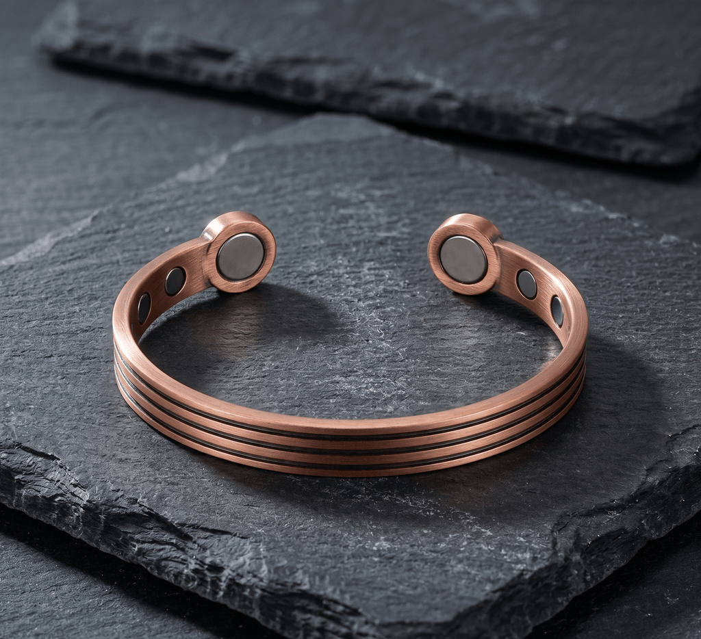 Bio Magnetic Threaded High Power Pure Copper Bracelet - Karoo Earth