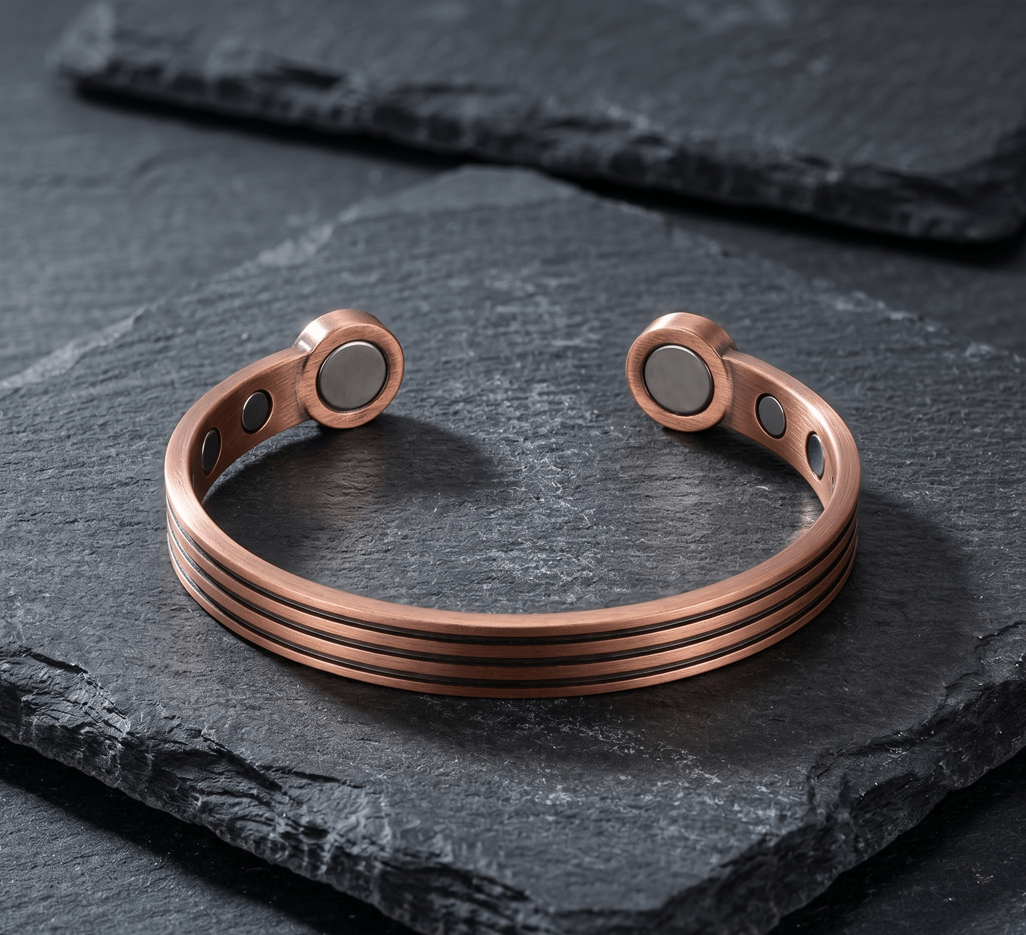 Bio Magnetic Threaded High Power Pure Copper Bracelet - Karoo Earth