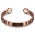 Bio Magnetic Threaded High Power Pure Copper Bracelet - Karoo Earth