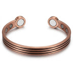 Bio Magnetic Threaded High Power Pure Copper Bracelet - Karoo Earth