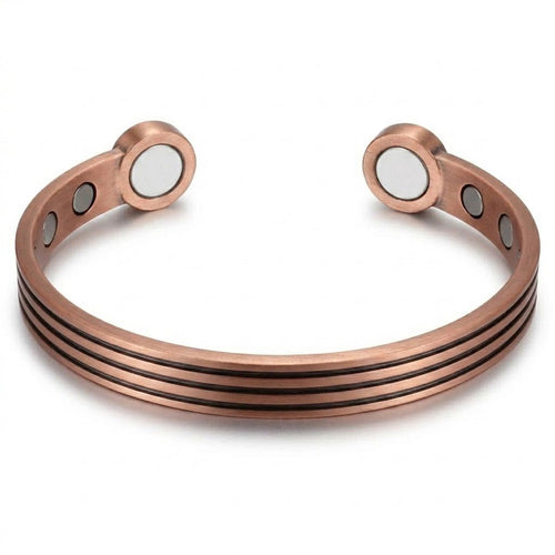 Bio Magnetic Threaded High Power Pure Copper Bracelet - Karoo Earth