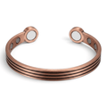 Bio Magnetic Threaded High Power Pure Copper Bracelet - Karoo Earth