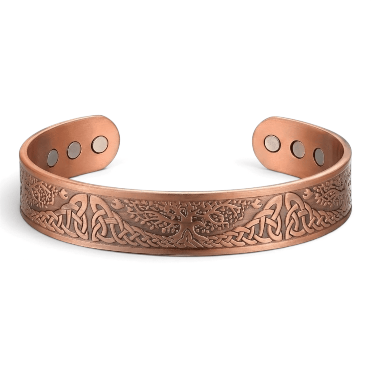 Bio Magnetic Tree of Life Pure Copper Bracelet - Karoo Earth