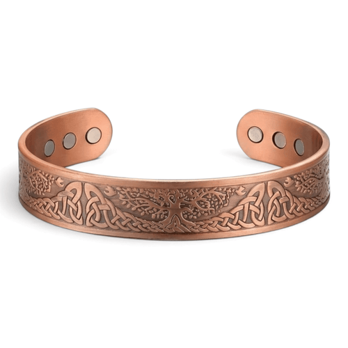 Bio Magnetic Tree of Life Pure Copper Bracelet - Karoo Earth