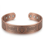 Bio Magnetic Tree of Life Pure Copper Bracelet - Karoo Earth