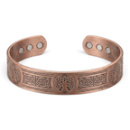 Bio Magnetic Tree of Life Pure Copper Bracelet - Karoo Earth