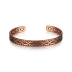 Bio Magnetic Weave Design Pure Copper Bracelet - Karoo Earth