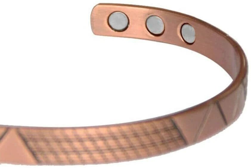 Bio Magnetic Zig - Zag Design Pure Copper Bracelet - Karoo Earth