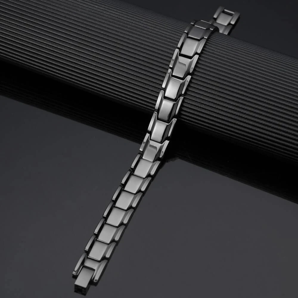 Black Electroplated High Strength Pure Copper Link Bracelet - Karoo Earth