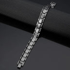 Black Electroplated High Strength Pure Copper Link Bracelet - Karoo Earth