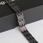 Black Electroplated Pure Copper Link Bracelet - Karoo Earth