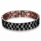 Black Electroplated Ultra Strength Pure Copper Link Bracelet - Karoo Earth