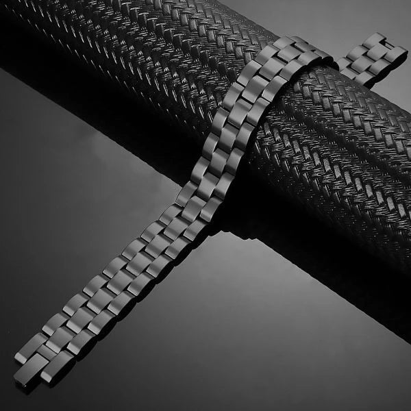 Black Electroplated Ultra Strength Pure Copper Link Bracelet - Karoo Earth