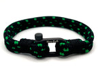 Black & Green Shackle Bracelet - Karoo Earth