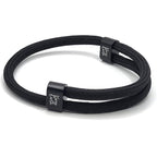 Black Karoo Earth Rope Adjustable Paracord Bracelet - Karoo Earth