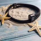 Black Karoo Earth Rope Adjustable Paracord Bracelet - Karoo Earth