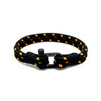 Black & Orange Shackle Bracelet - Karoo Earth