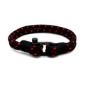 Black & Red Shackle Bracelet - Karoo Earth