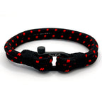 Black & Red Shackle Bracelet - Karoo Earth