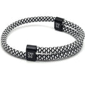 Black & White Karoo Paracord Bracelet - Karoo Earth