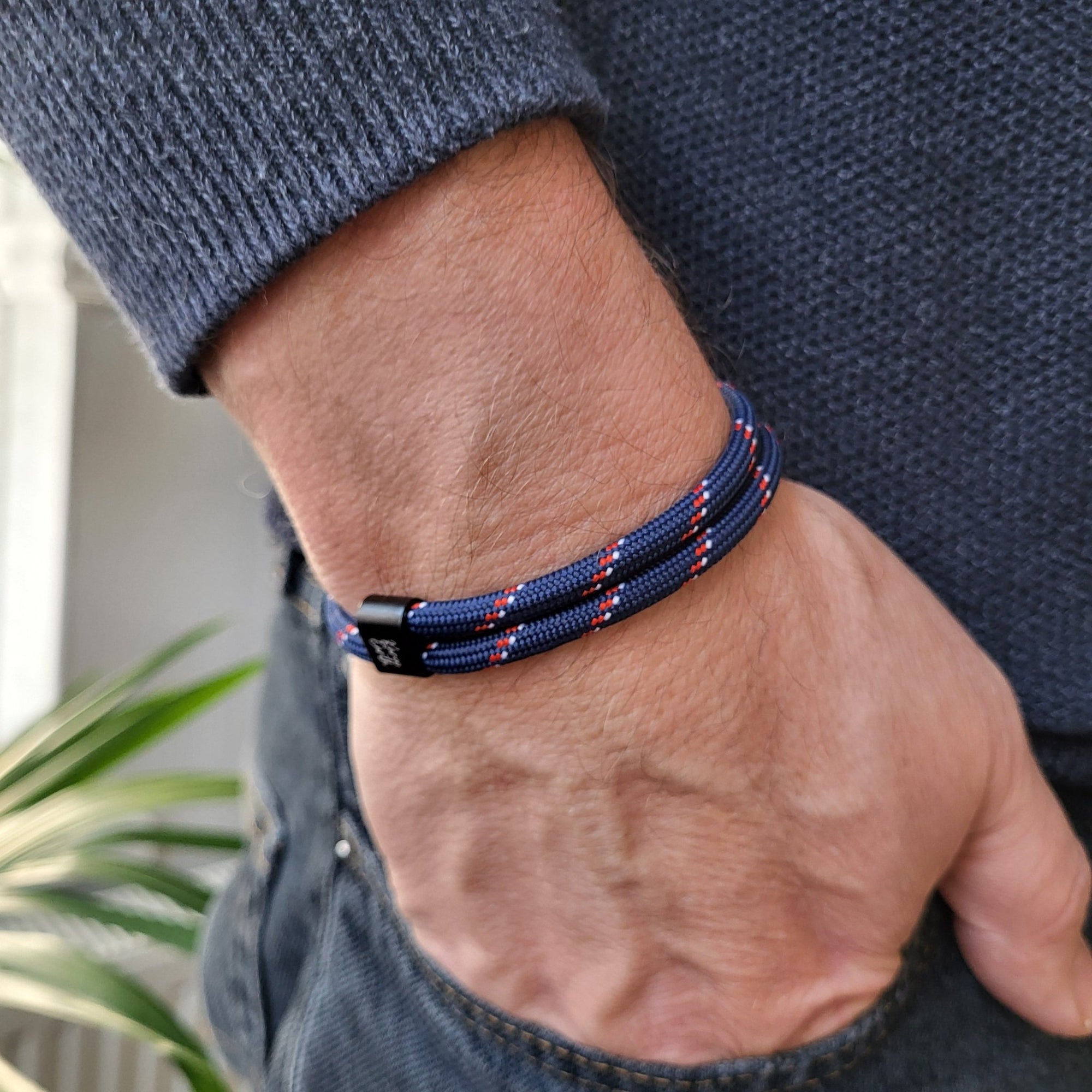 Blue Ensign Karoo Earth Rope Adjustable Paracord Bracelet - Karoo Earth