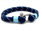 Blue Nautical Shackle Bracelet - Karoo Earth