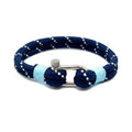 Blue Nautical Shackle Bracelet - Karoo Earth