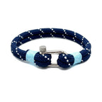 Blue Nautical Shackle Bracelet - Karoo Earth