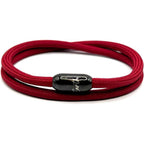 Burgundy Paracord Rope Bracelet - Karoo Earth