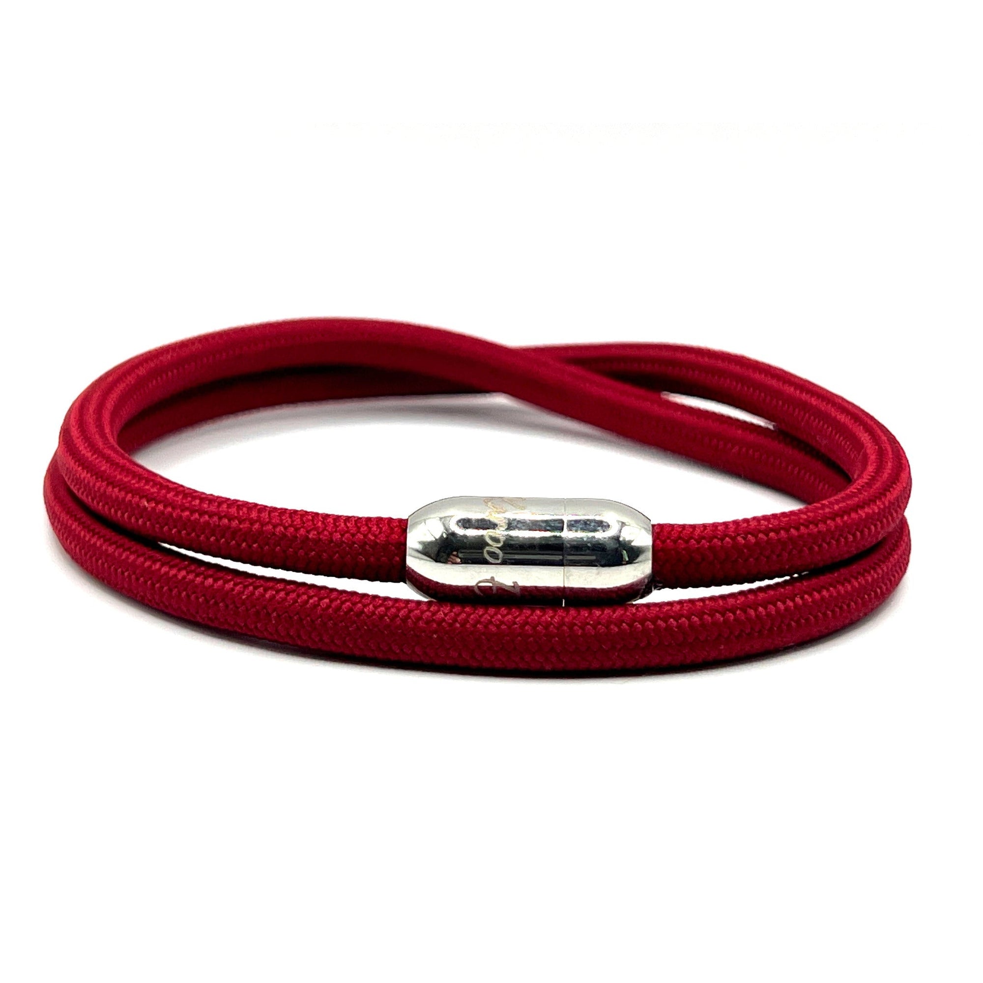 Burgundy Paracord Rope Bracelet - Karoo Earth