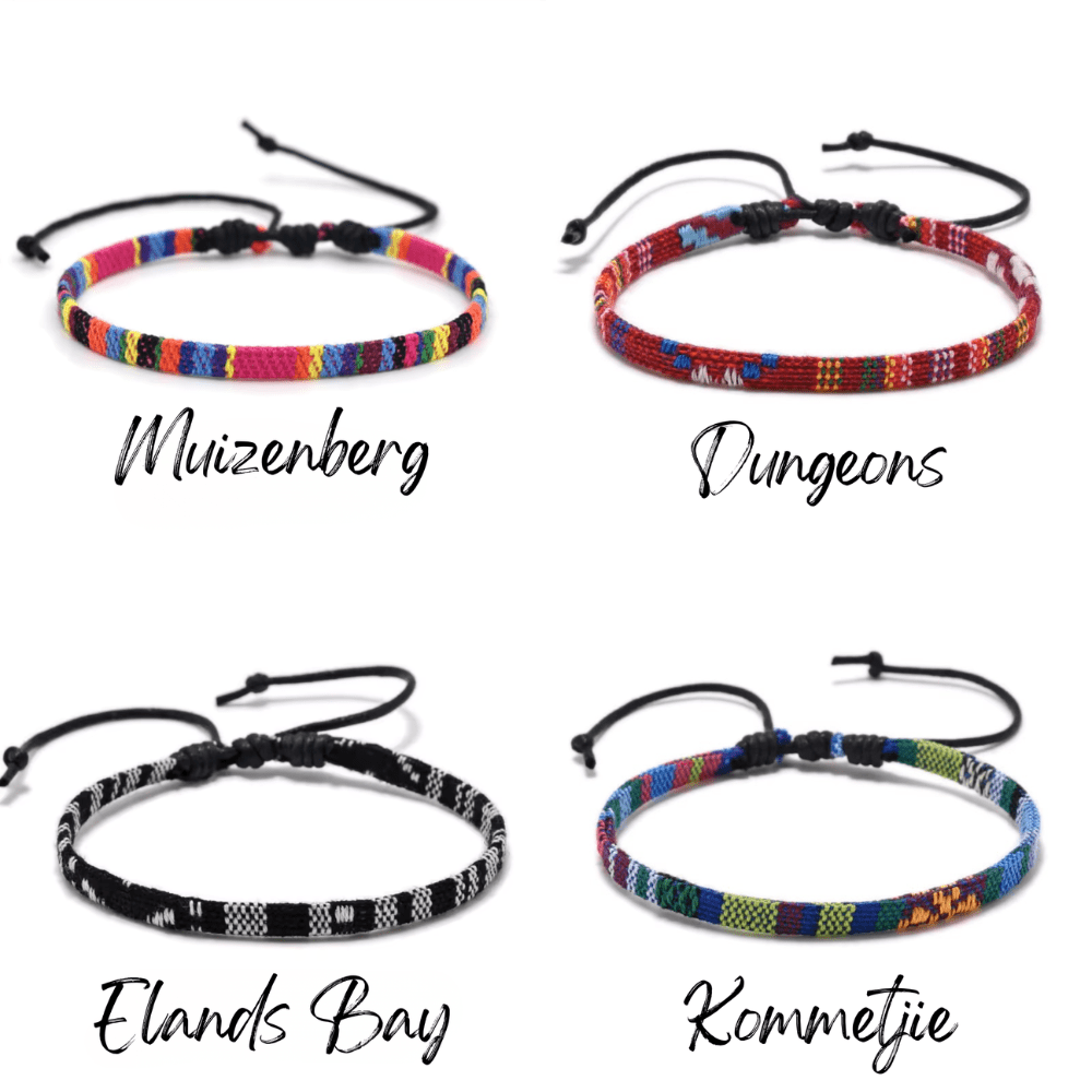 Cape Coast Surfer Bracelet Bundle - Karoo Earth