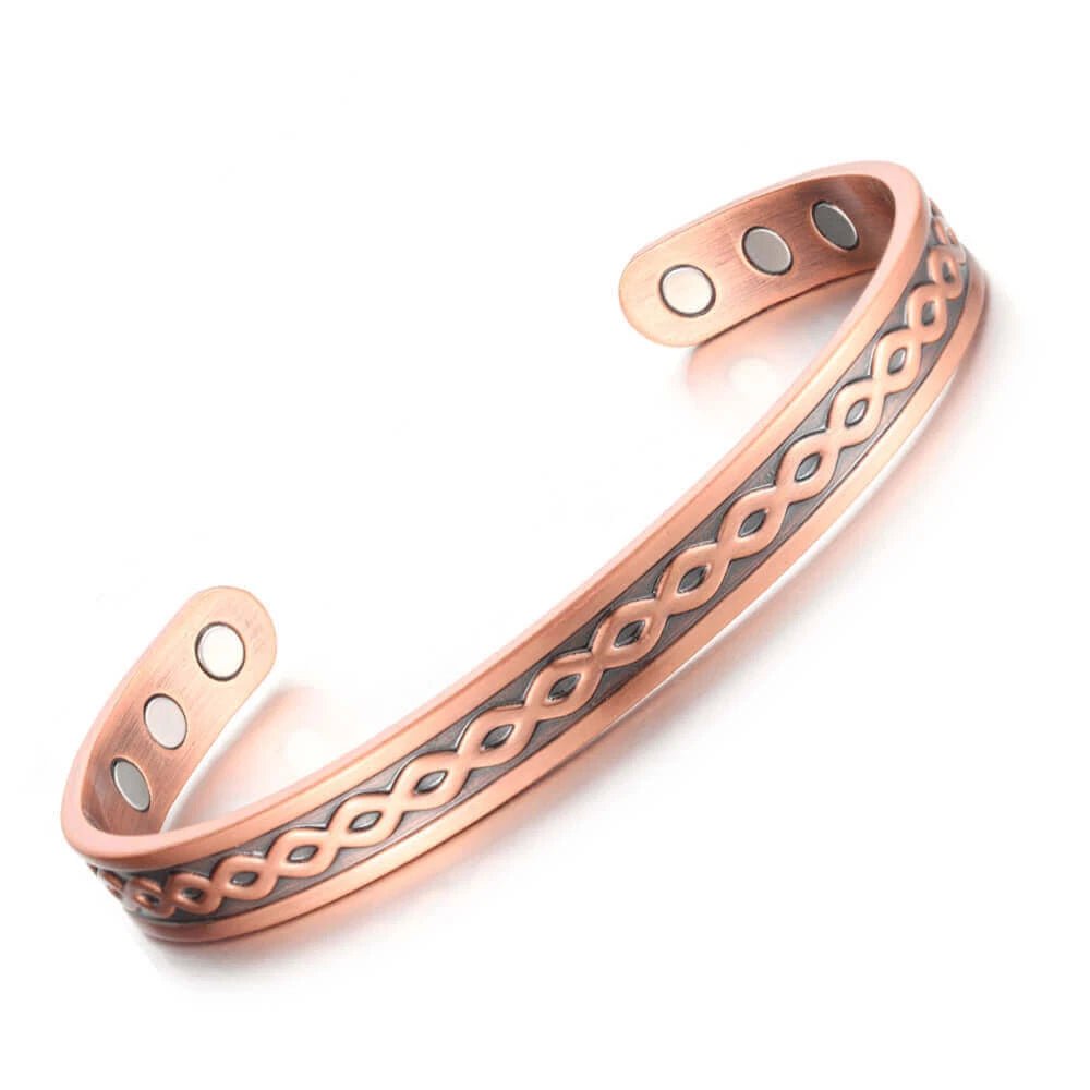 Celtic Cross Copper Bracelet - Karoo Earth