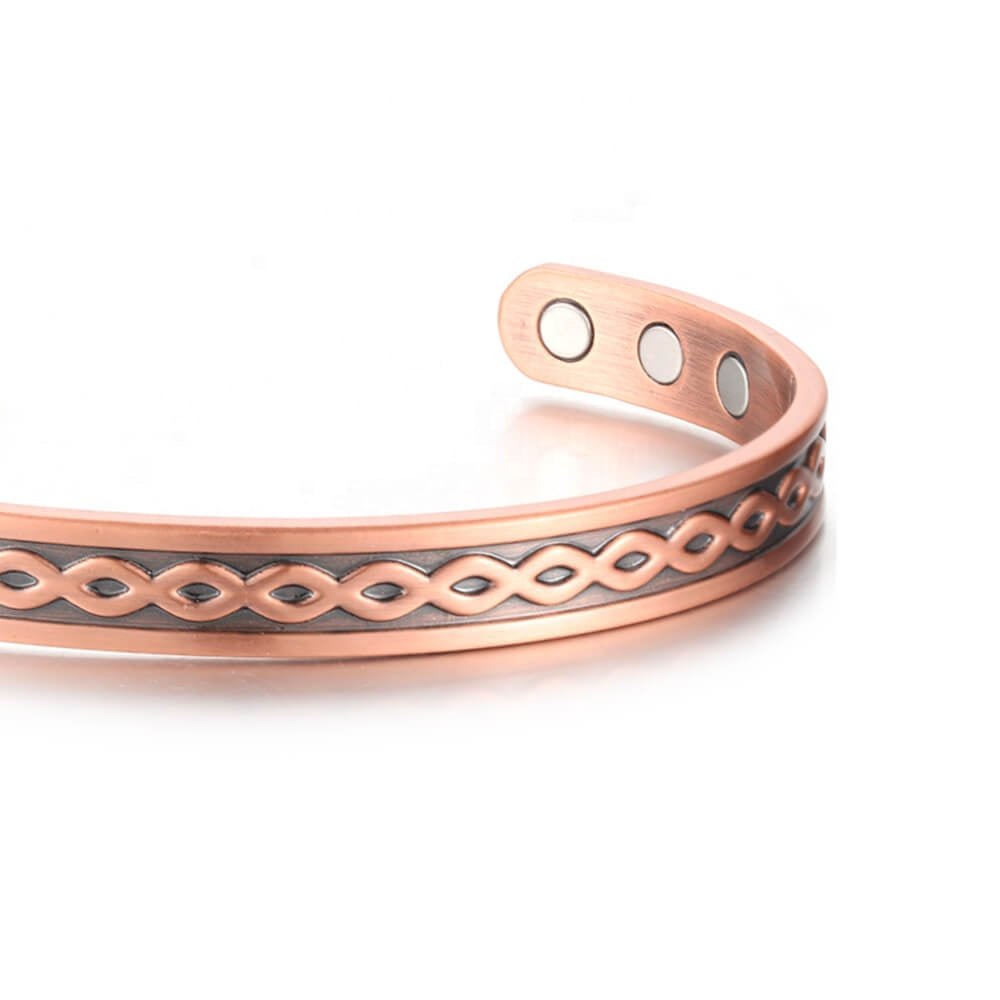 Celtic Cross Copper Bracelet - Karoo Earth