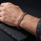 Chain No Magnets Pure Copper Bracelet - Karoo Earth