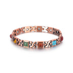 Chakra Link Copper Bracelet - Karoo Earth