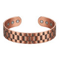 Checkered Copper Bracelet - Karoo Earth