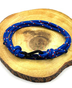 Cobalt Camo Carabiner Bracelet - Karoo Earth