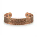 Diamond Line Copper Bracelet - Karoo Earth