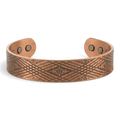 Diamond Line Pure Copper Bracelet - Karoo Earth