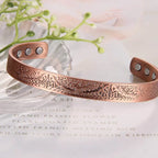 Tree of Life Slimline Pure Copper Bracelet