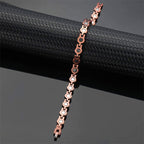 Elegant Crystal Copper Magnetic Bracelet - Karoo Earth