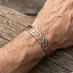 Fern Leaf Pure Copper Bracelet - Karoo Earth