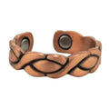 Figure Eight Copper Magnetic Ring - Karoo Earth