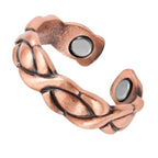 Figure Eight Copper Magnetic Ring - Karoo Earth