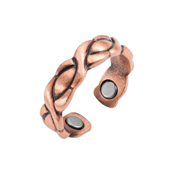 Figure Eight Copper Magnetic Ring - Karoo Earth